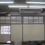 須坂東高校　空調設備工事